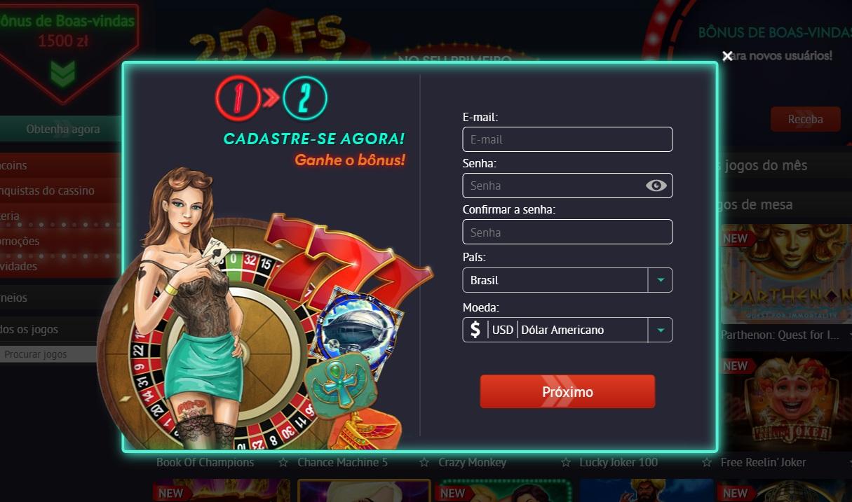 Pin up casino'ya kaydolun